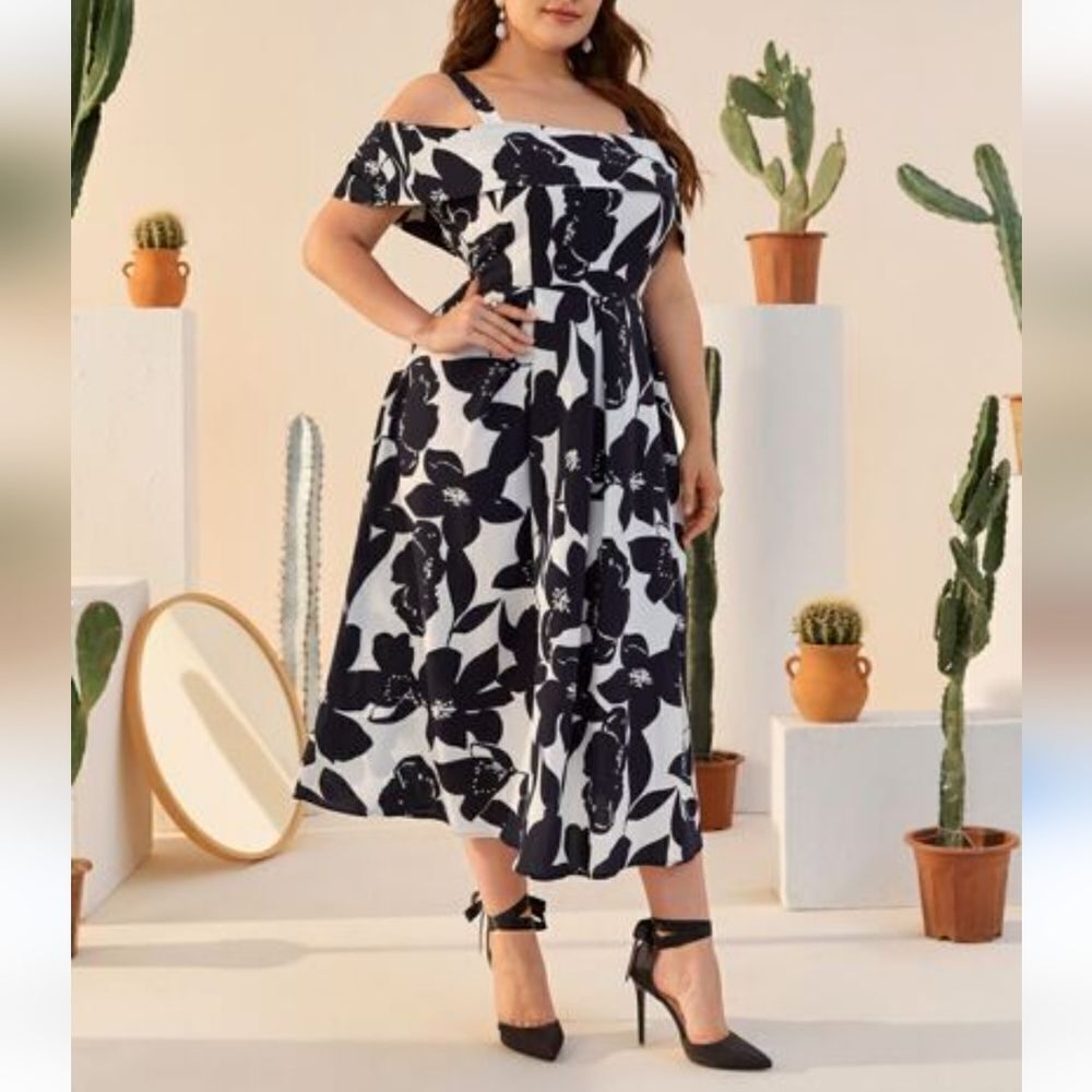 SHEIN Midi Dress